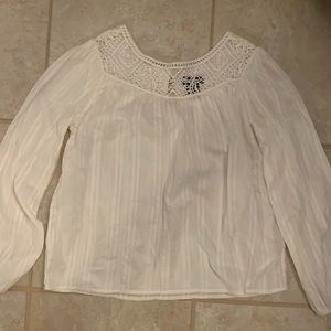 Ralph Lauren Girls 16 detailed top